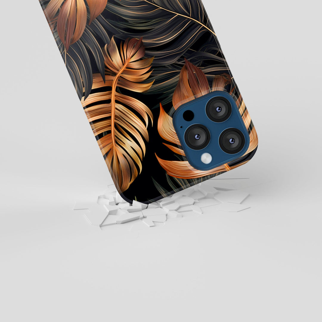 Copper Ferns -   iPhone 13 Pro - Phonecase By Lollobello