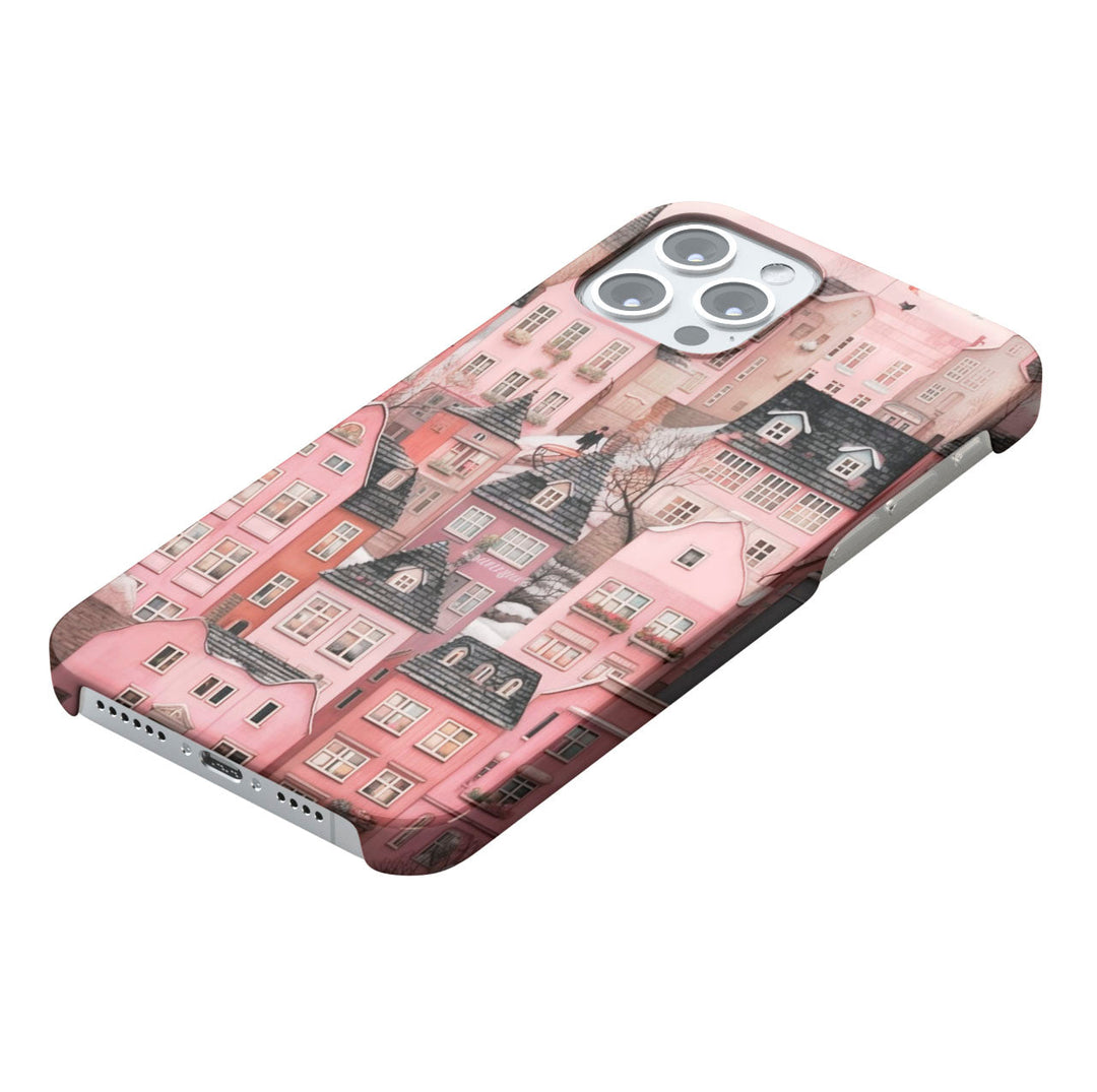 Pink Town -   iPhone 12 mini - Phonecase By Lollobello