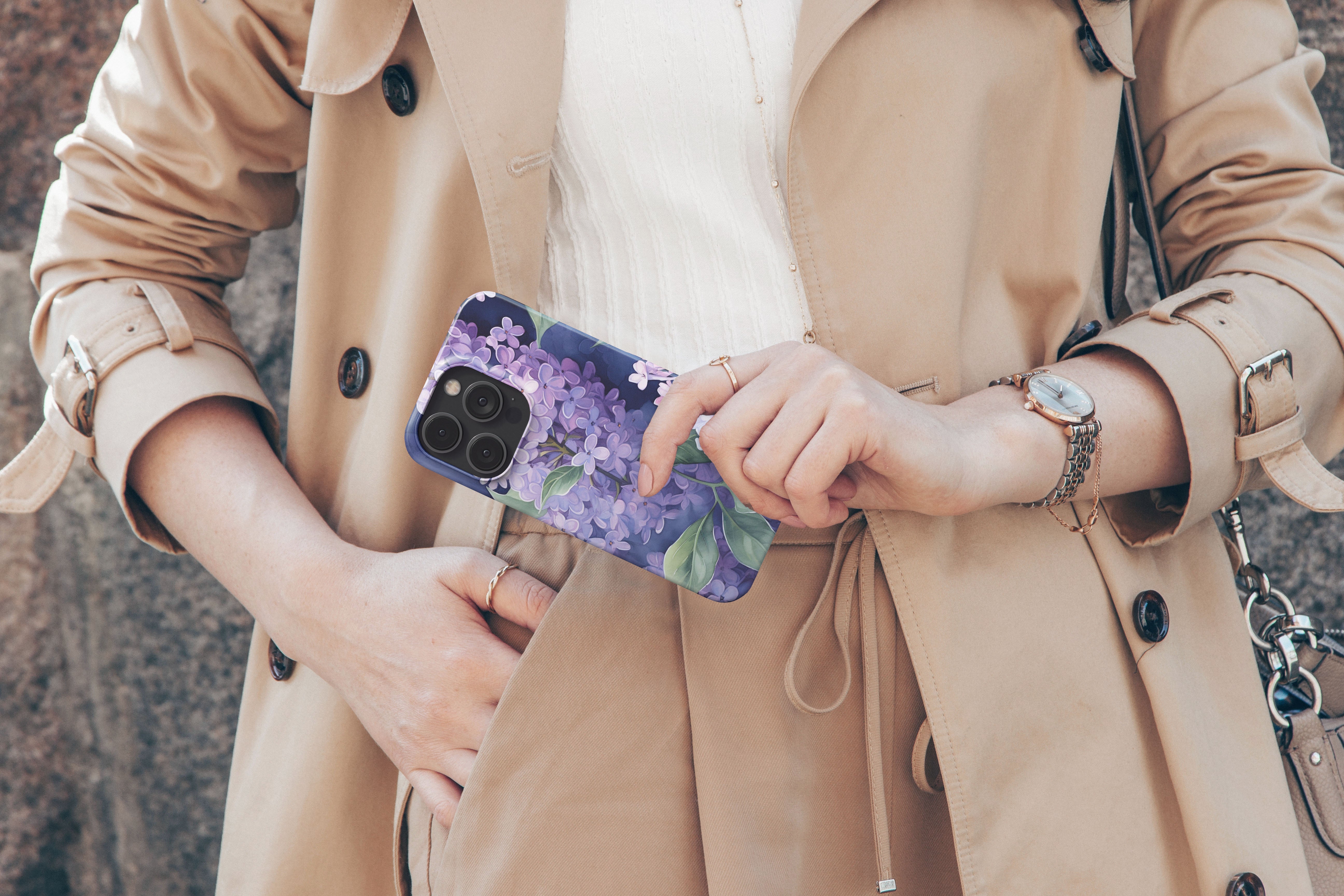 Lilac Daydream -   iPhone 13 Pro Max - Phonecase By Lollobello