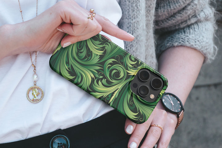 Botanical Spirals -   Samsung Galaxy S21 Ultra - Phonecase By Lollobello