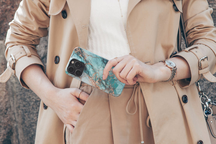 Turquoise Lucky Stone -   iPhone XS Max - Phonecase By Lollobello