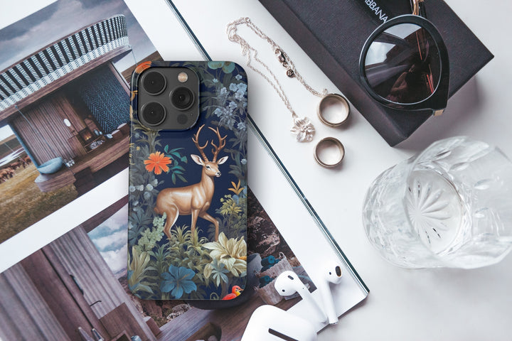 Woodland Deer -   iPhone 13 mini - Phonecase By Lollobello