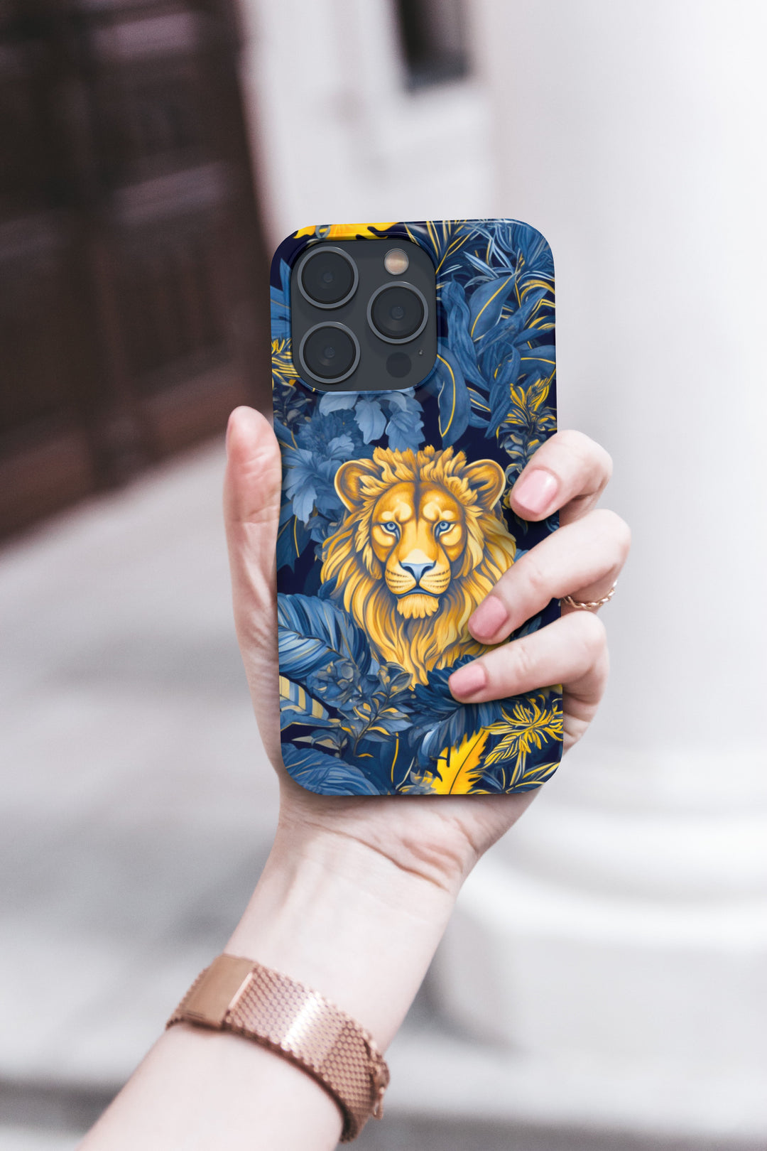 Lion_s Head -   iPhone 12 mini - Phonecase By Lollobello