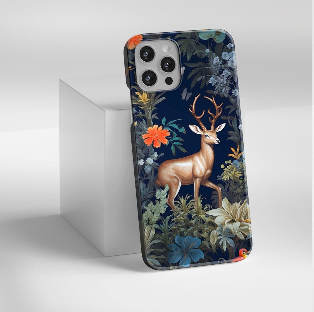 Woodland Deer -   iPhone 12 mini - Phonecase By Lollobello