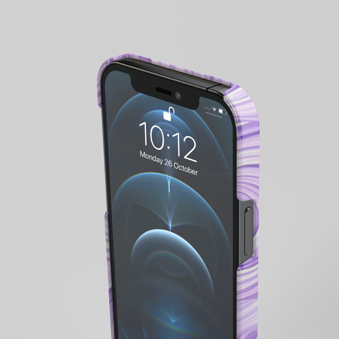 Lavender Swirl - iPhone XS - Fodral från Lollobello