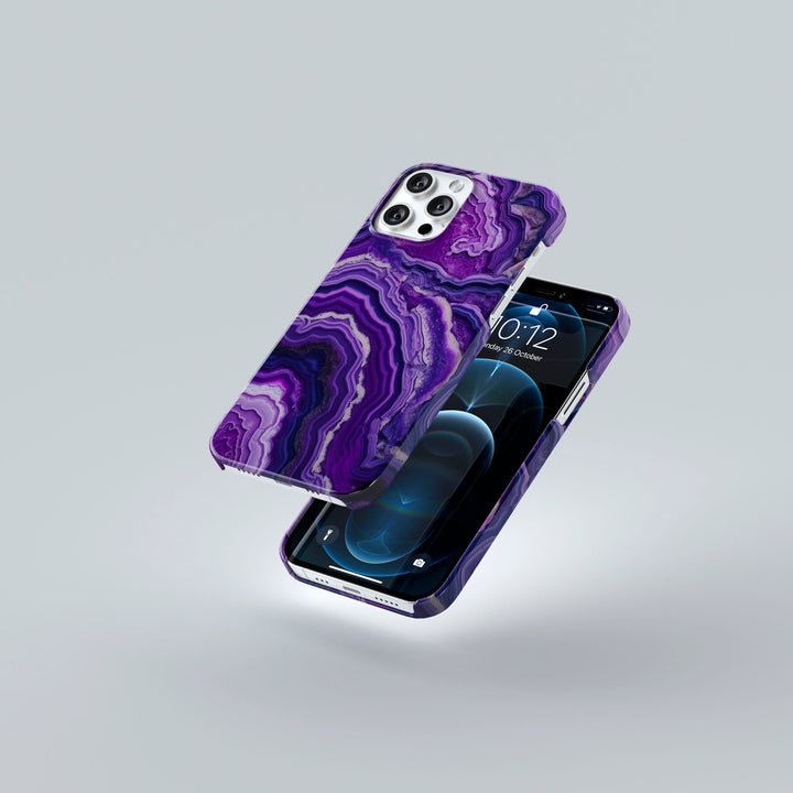 Purple Geode -   iPhone 7 Plus - Phonecase By Lollobello