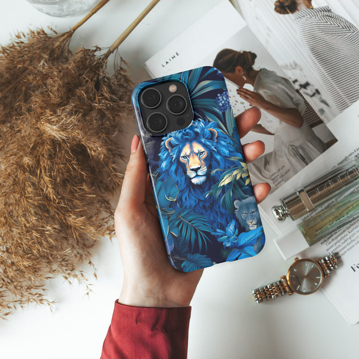 Royal Blue Guardian -   iPhone 12 mini - Phonecase By Lollobello