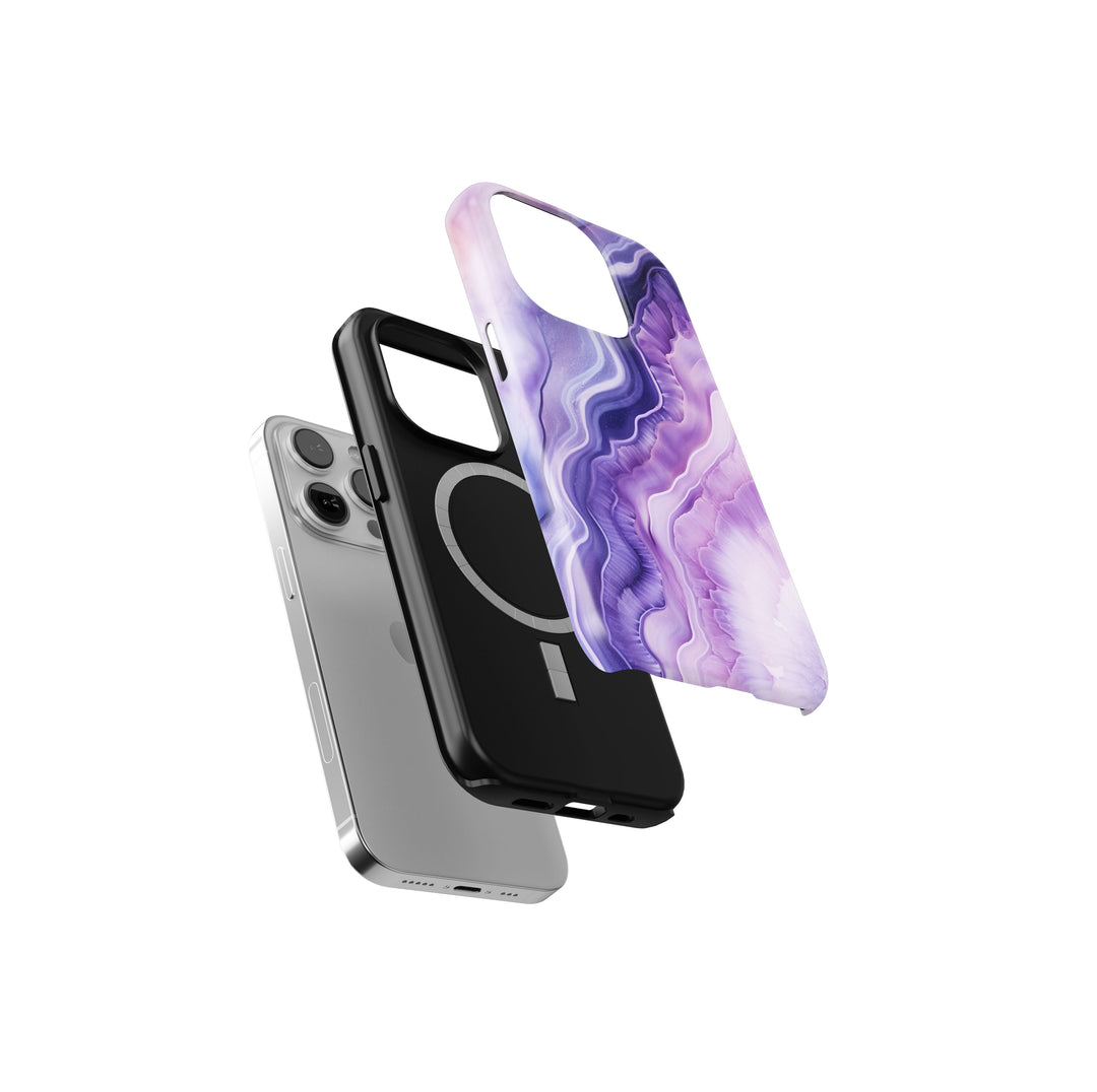 Crystal Violet - iPhone XS - Telefonfodral från Lollobello