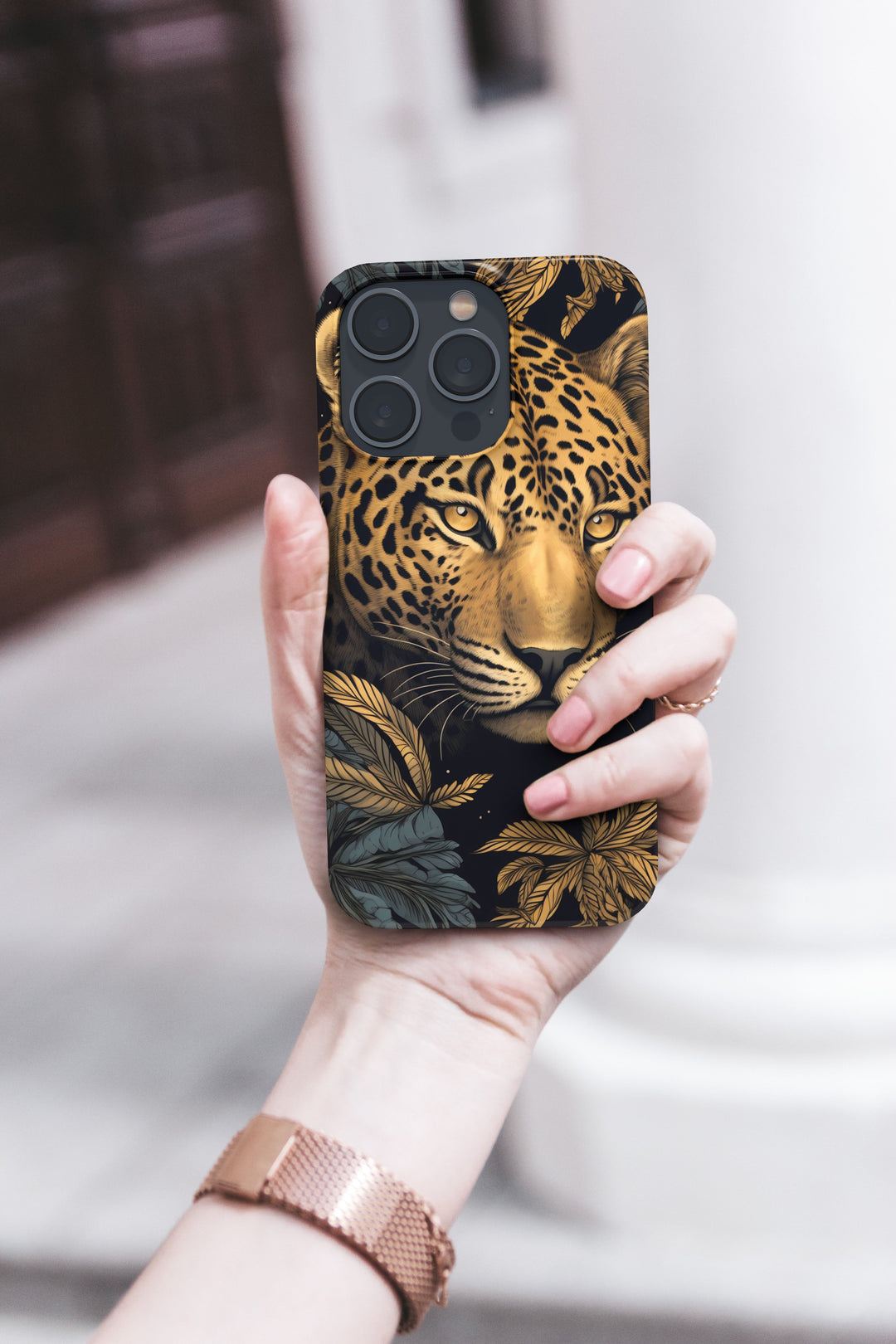 Leopard Luxe -   iPhone 7 - Phonecase By Lollobello