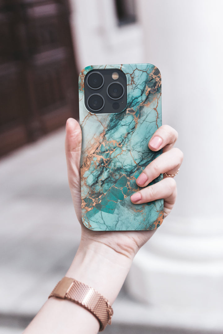 Turquoise Lucky Stone -   iPhone 7 - Phonecase By Lollobello