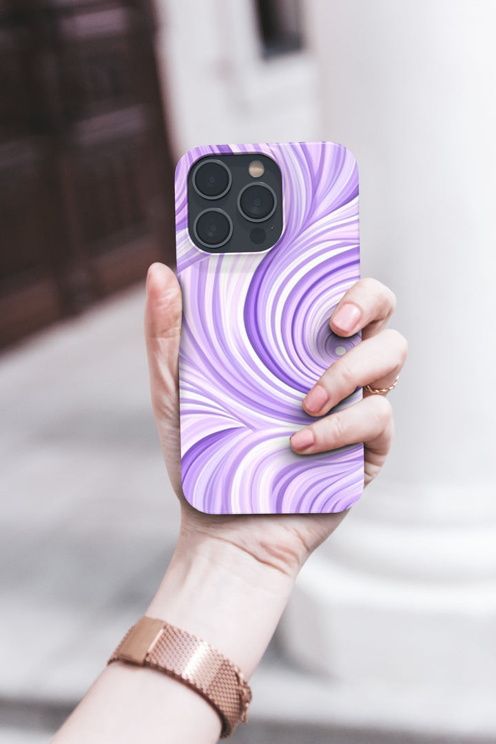 Lavender Swirl - iPhone XS - Fodral från Lollobello