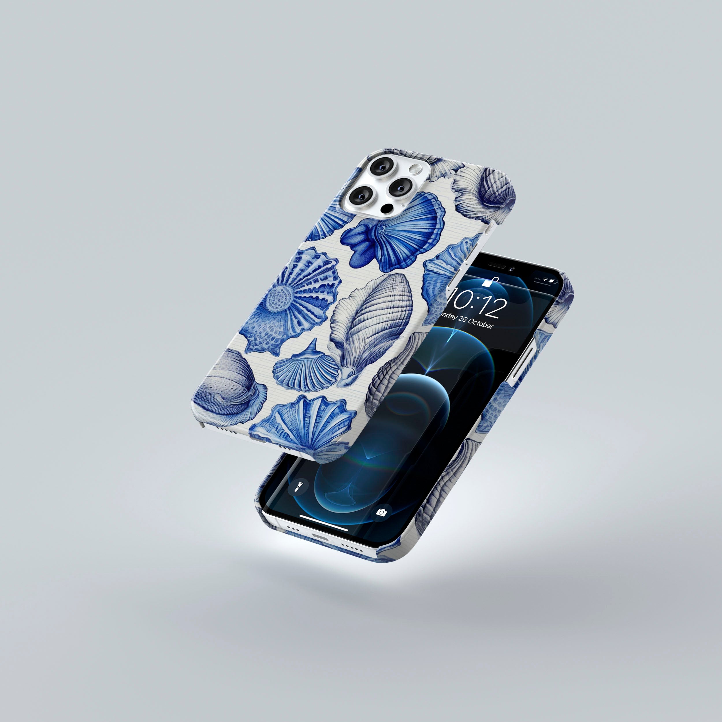 Shells from a Blue Beach -   iPhone 13 Pro Max - Phonecase By Lollobello