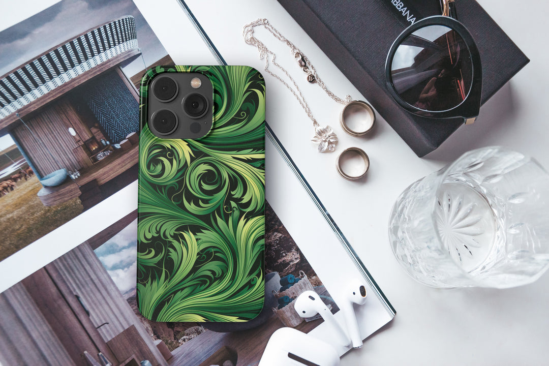 Botanical Spirals -   Samsung Galaxy S21 Ultra - Phonecase By Lollobello