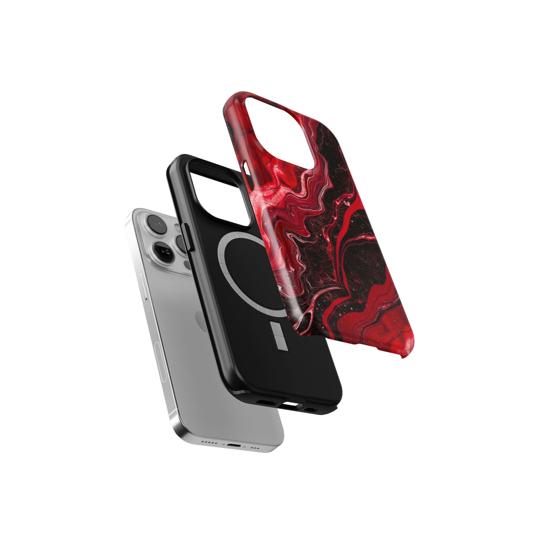 Fiery Obsidian -   iPhone XS - Phonecase By Lollobello