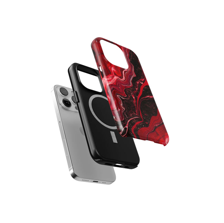 Fiery Obsidian -   iPhone XR - Phonecase By Lollobello