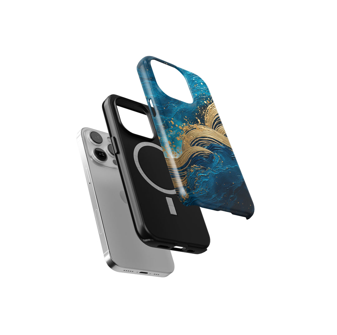 Aurum Swirl -   iPhone XR - Phonecase By Lollobello