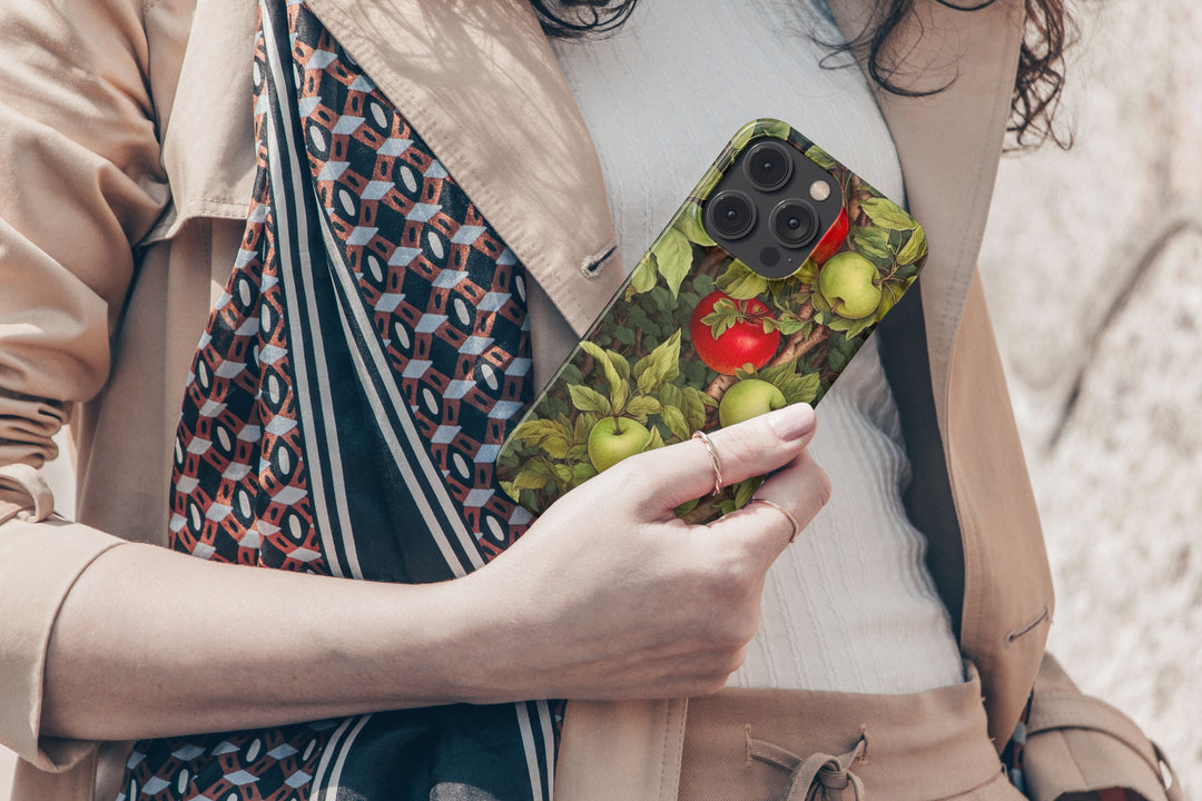 Red and Green -   iPhone 12 Pro - Phonecase By Lollobello