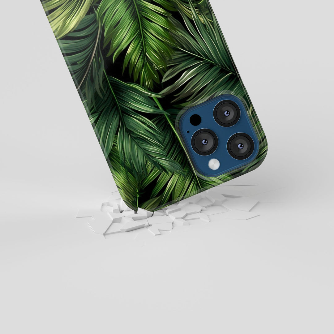 Green Palm Delight -   iPhone 7 - Phonecase By Lollobello