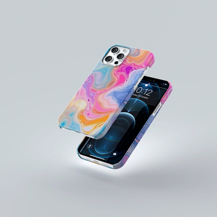 Cotton Candy Swirl -   iPhone 14 Pro Max - Phonecase By Lollobello