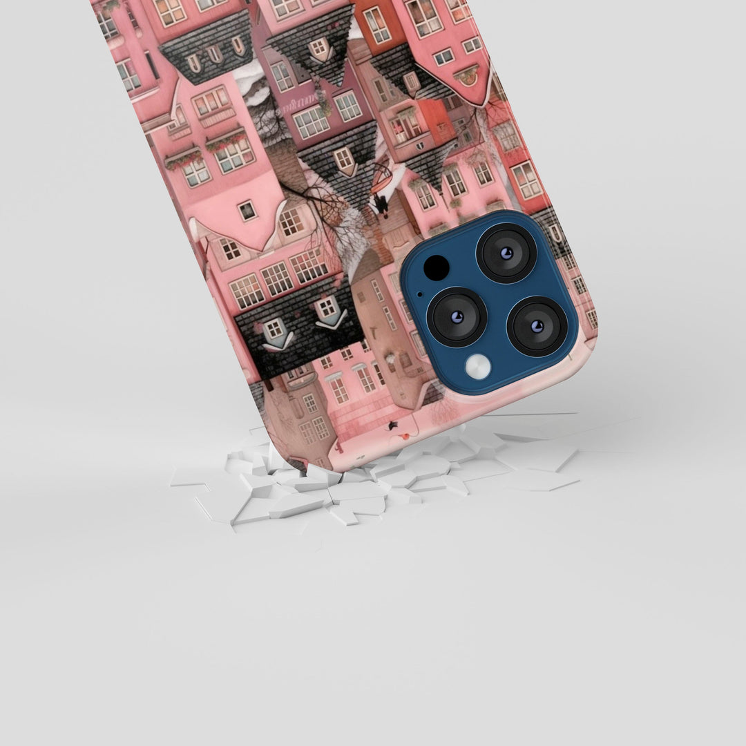 Pink Town -   iPhone XS Max - Phonecase By Lollobello