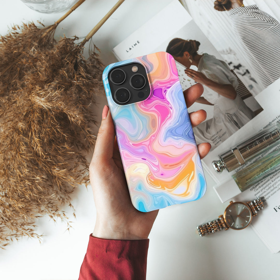 Cotton Candy Swirl -   Samsung Galaxy S20 Plus - Phonecase By Lollobello