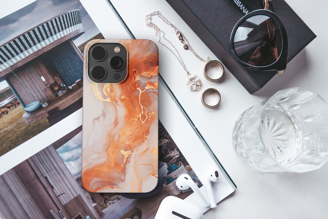 Gilded Amber -   iPhone 13 mini - Phonecase By Lollobello