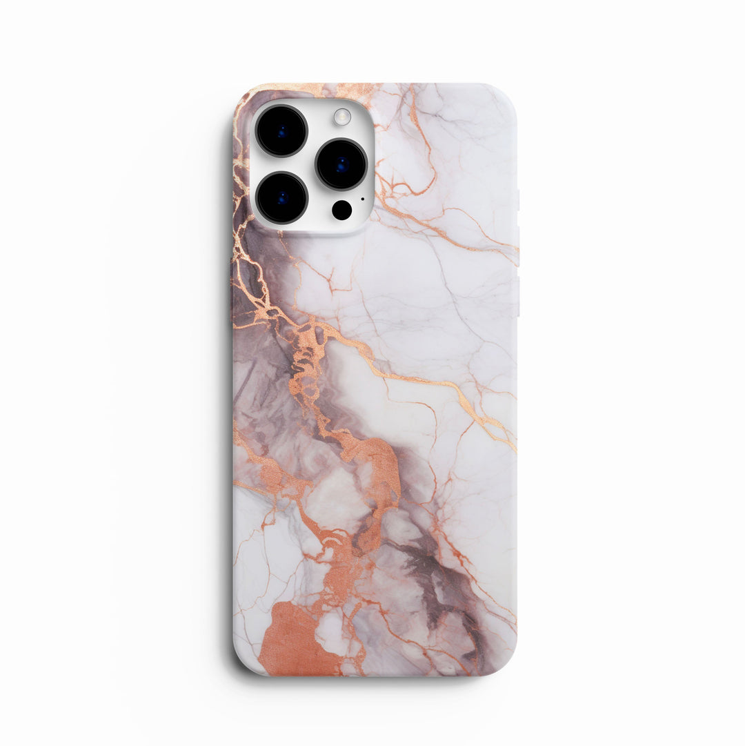 Coppered Carrara -   iPhone 7 Plus - Phonecase By Lollobello