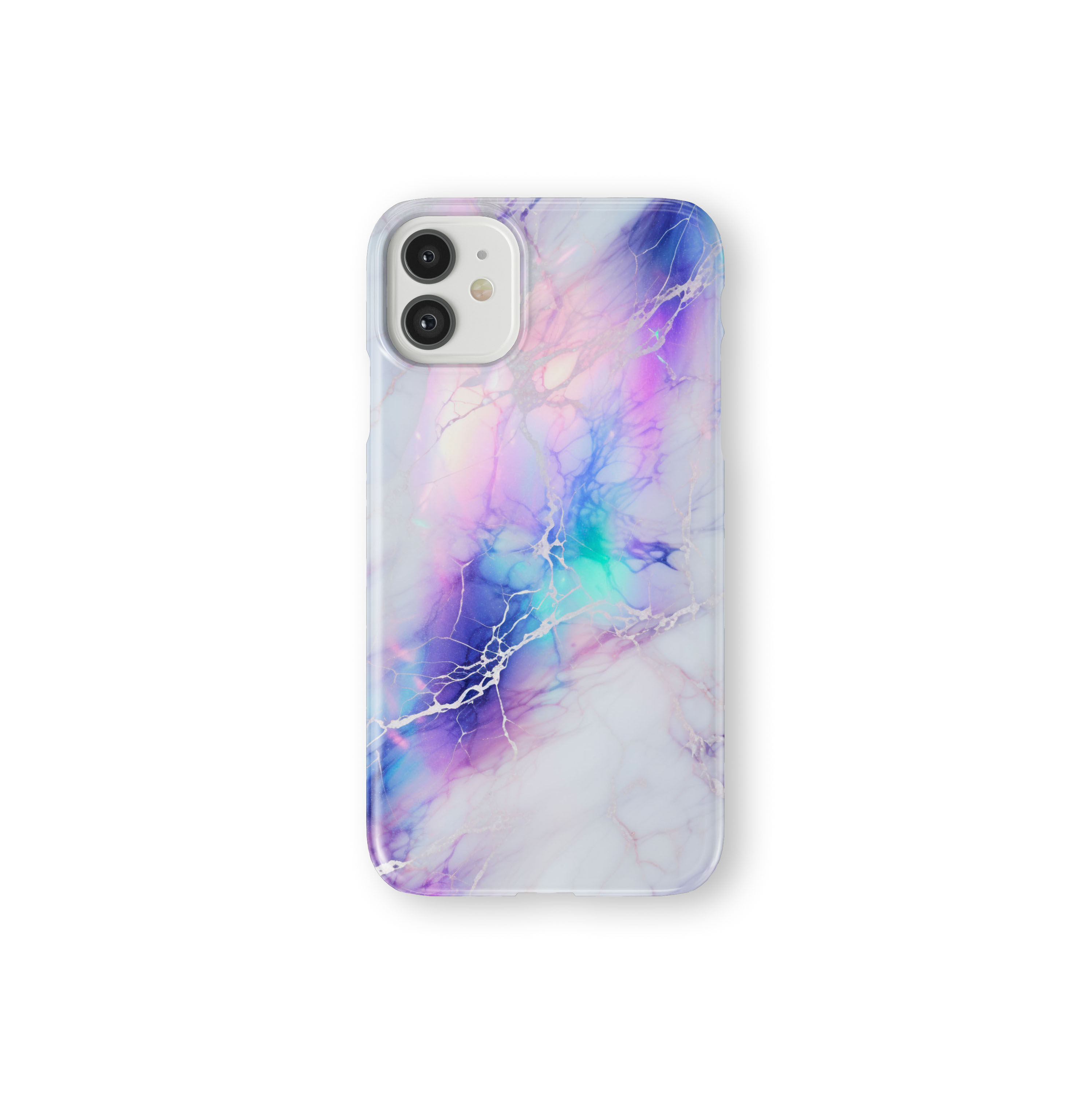 Fluorescent Marble -   iPhone 11 - Phonecase By Lollobello