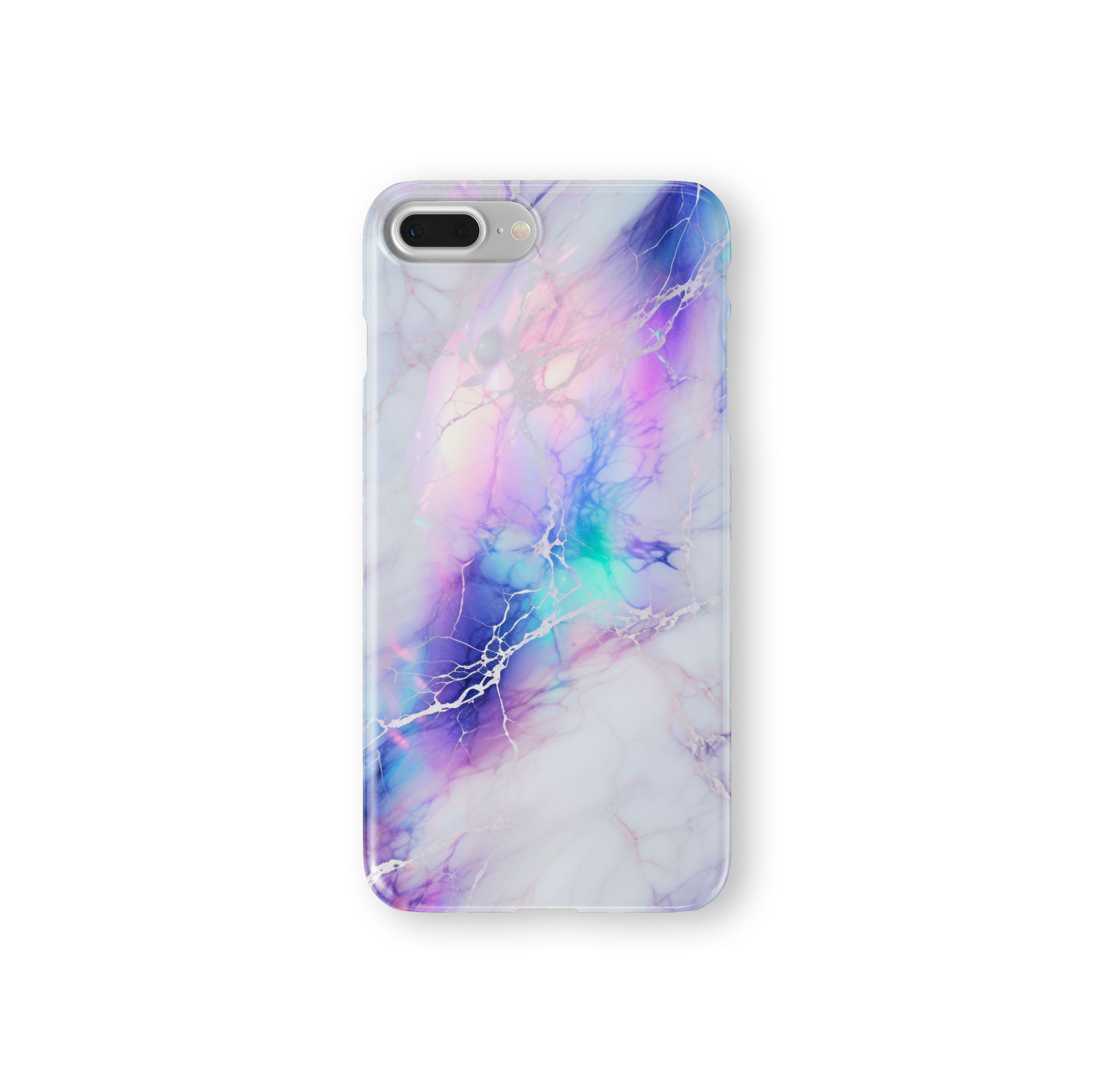 Fluorescent Marble -   iPhone 7 Plus - Phonecase By Lollobello