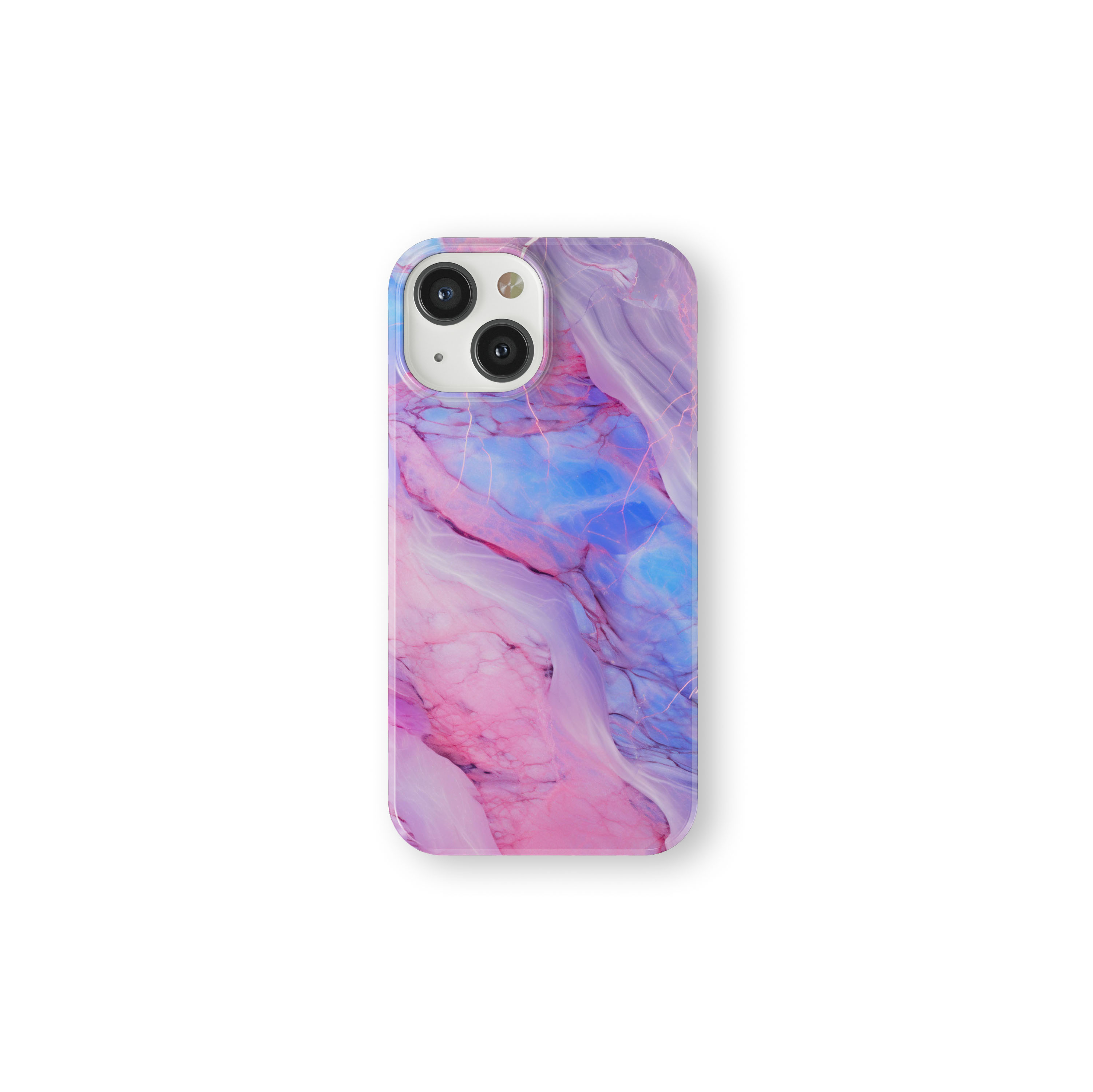 Marbleized Sakura -   iPhone 13 mini - Phonecase By Lollobello