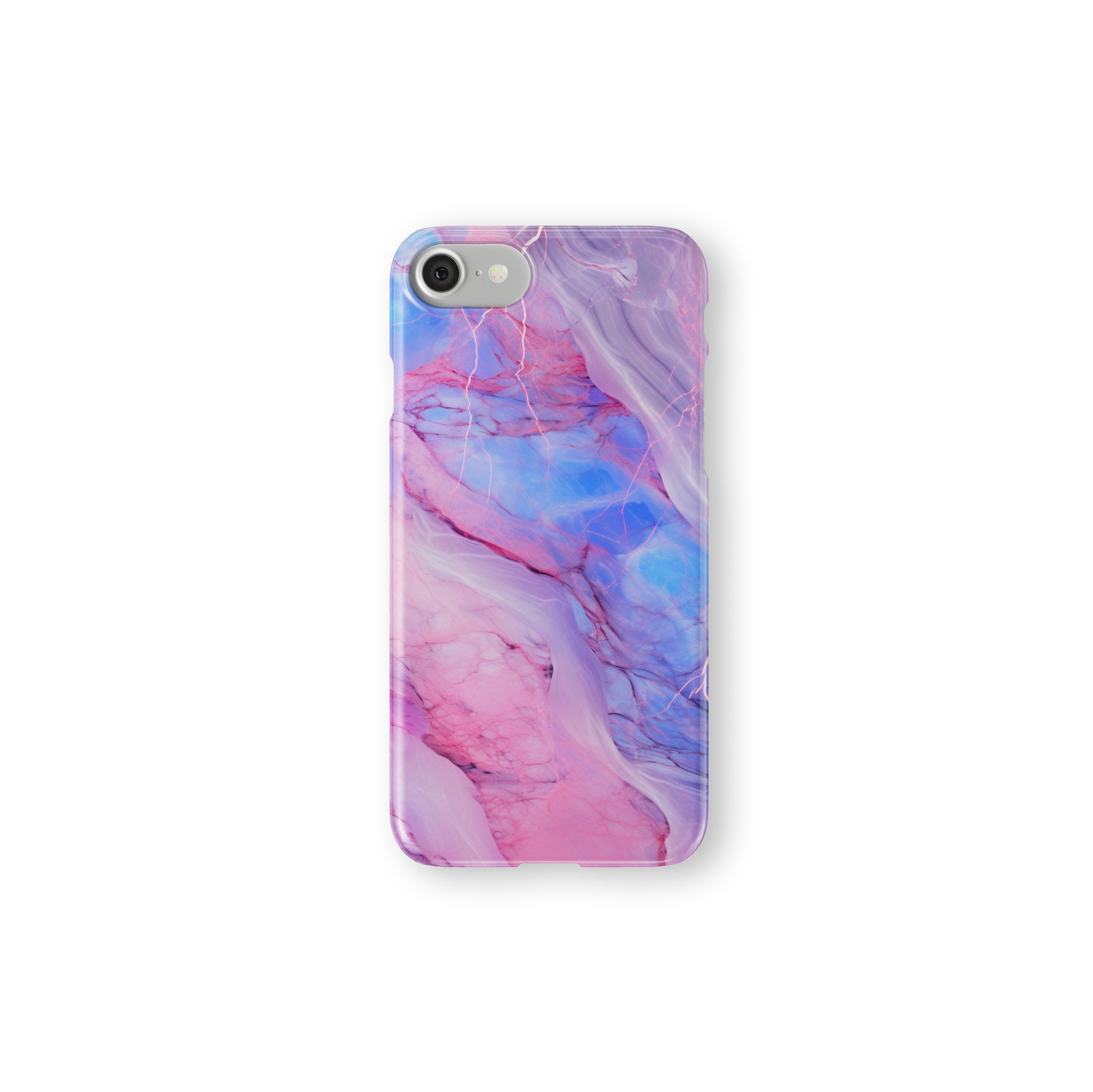Marbleized Sakura -   iPhone 7 - Phonecase By Lollobello