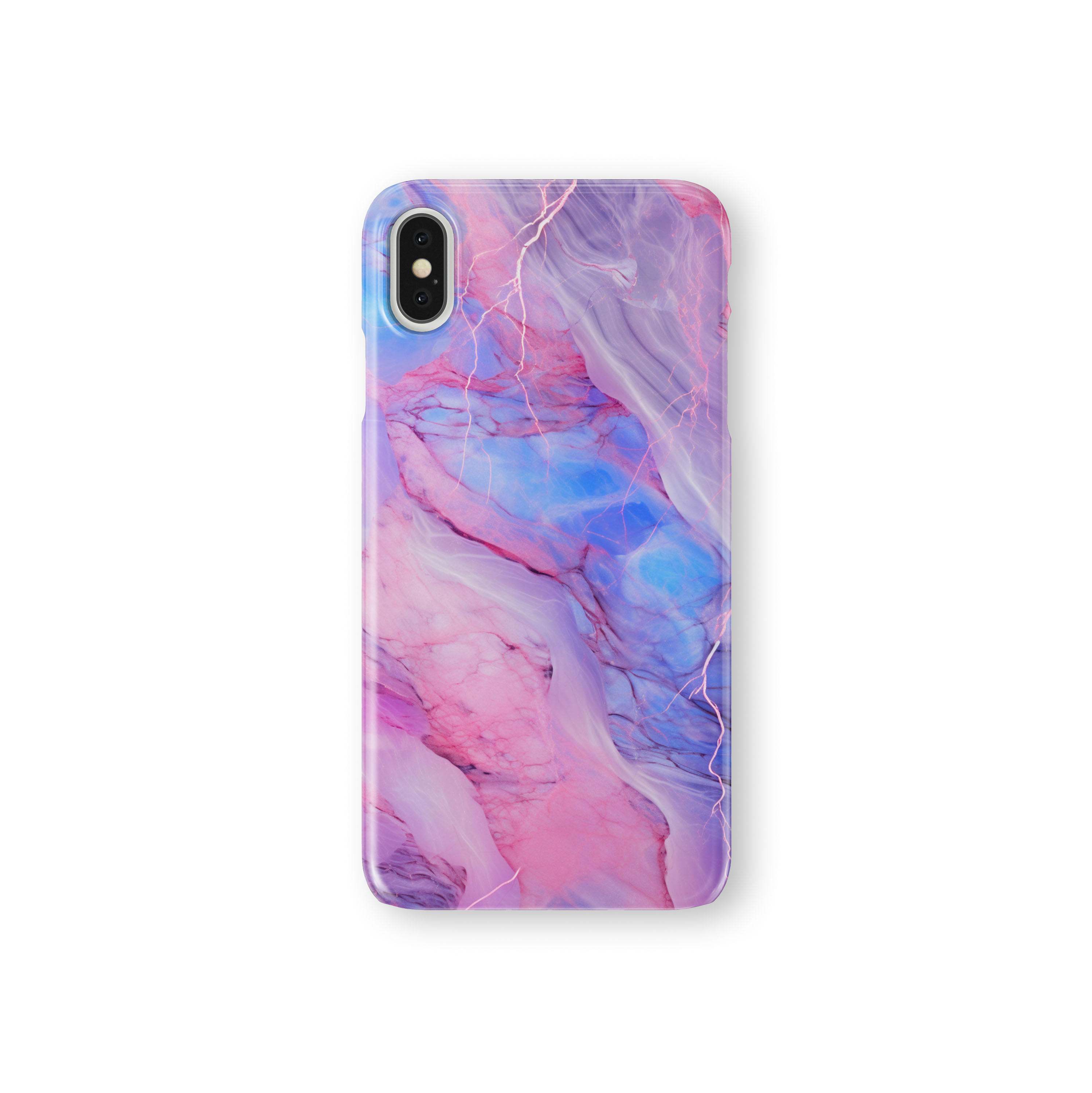Marbleized Sakura -   iPhone XS Max - Phonecase By Lollobello