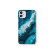 Sapphire Marble -   iPhone 11 - Phonecase By Lollobello