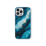 Sapphire Marble -   iPhone 13 Pro Max - Phonecase By Lollobello