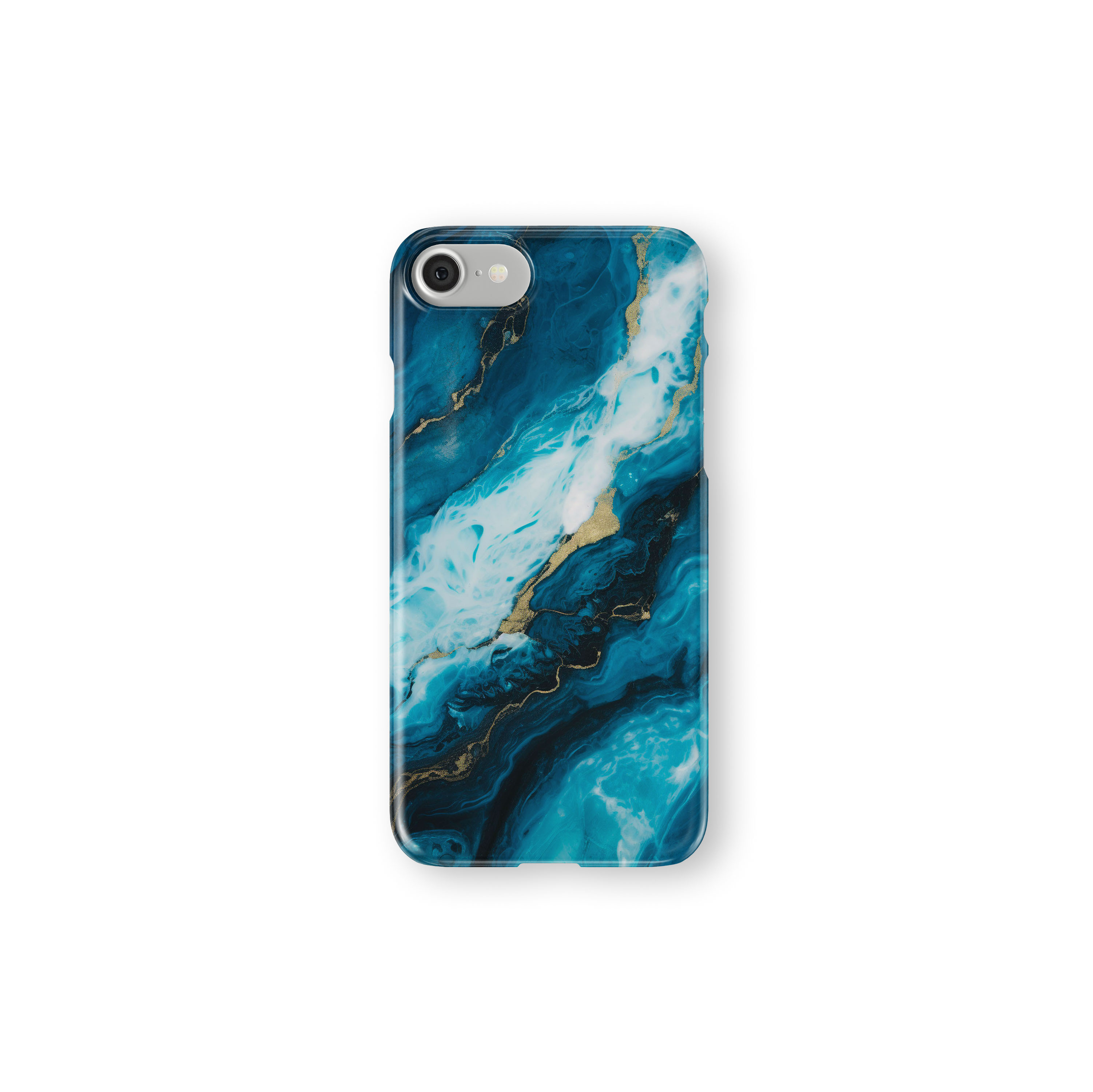 Sapphire Marble -   iPhone 7 - Phonecase By Lollobello