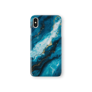 Sapphire Marble - iPhone XS Max - Telefonväska från Lollobello