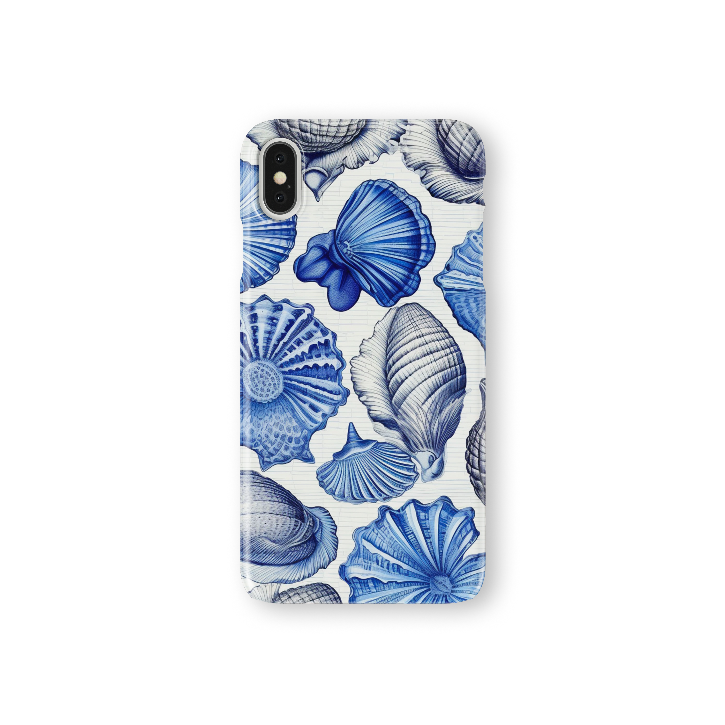 Shells from a Blue Beach -   iPhone XS Max - Phonecase By Lollobello