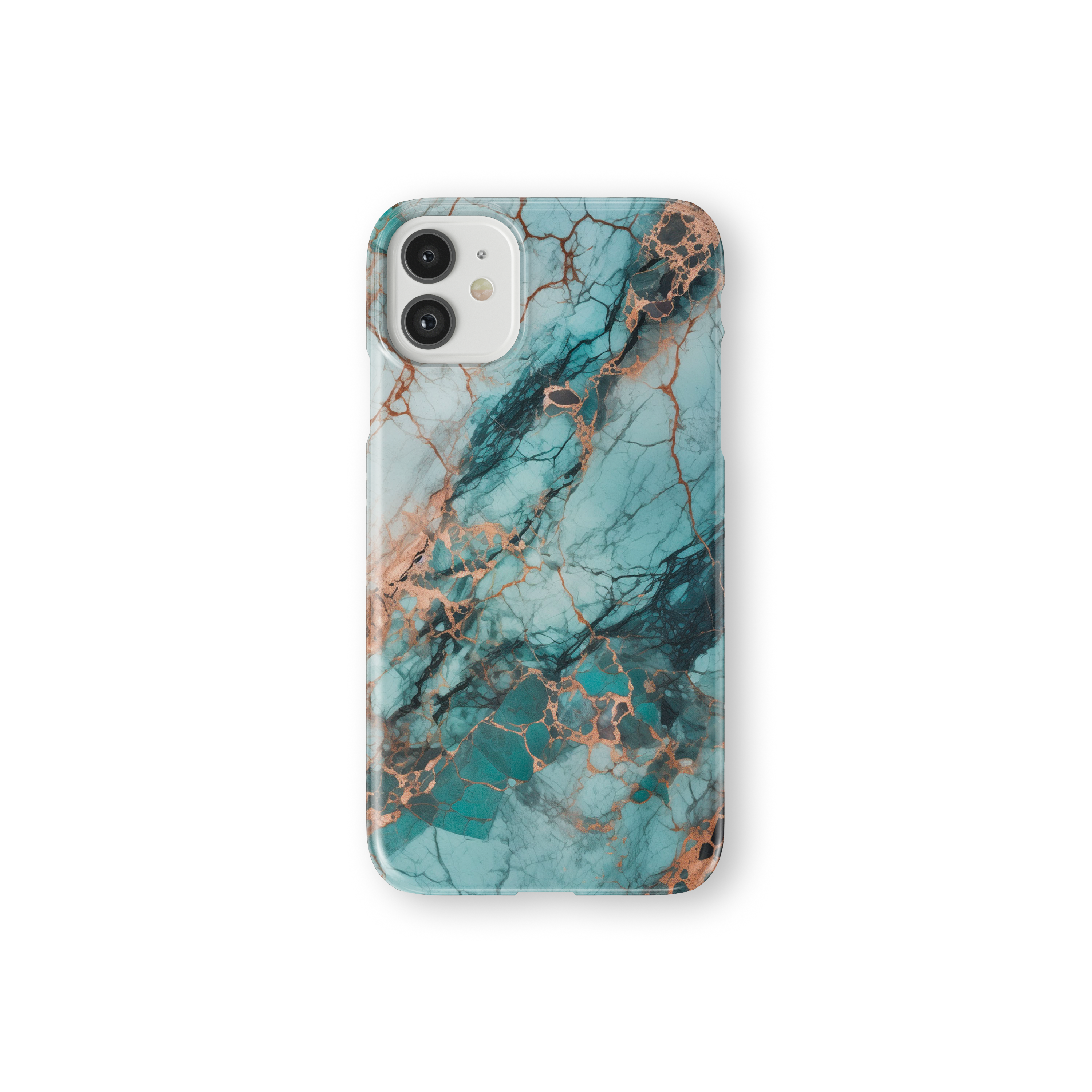 Turquoise Lucky Stone -   iPhone 11 - Phonecase By Lollobello
