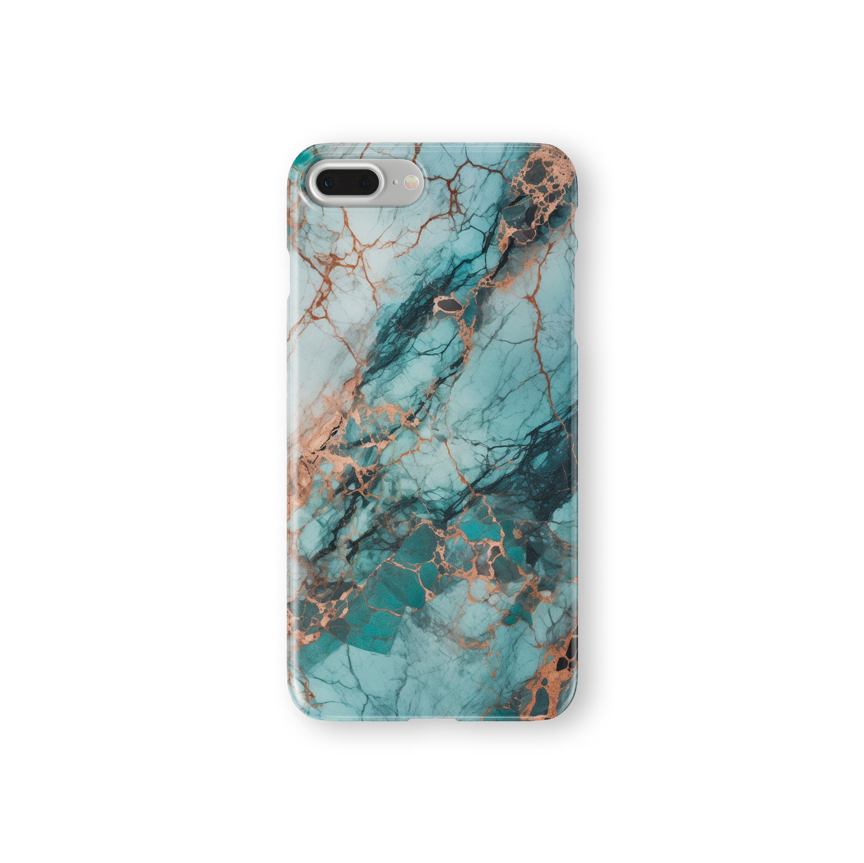 Turquoise Lucky Stone -   iPhone 7 Plus - Phonecase By Lollobello