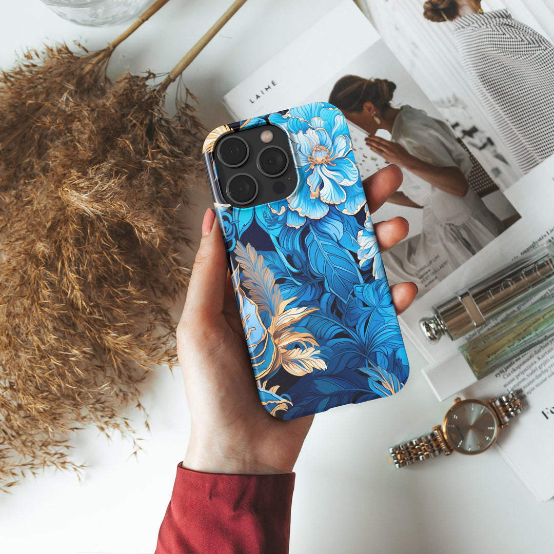 Indigo Petal -   iPhone XR - Phonecase By Lollobello