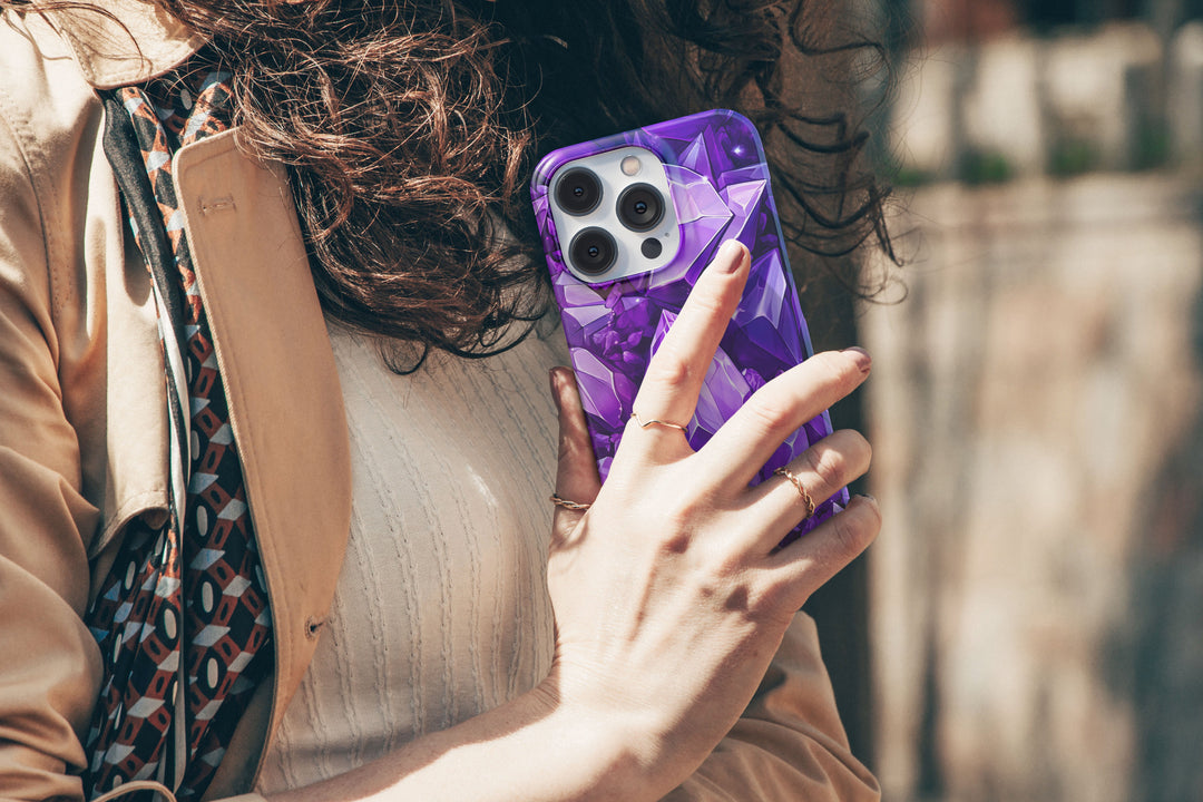 Amethyst Galore -   iPhone XS Max - Phonecase By Lollobello