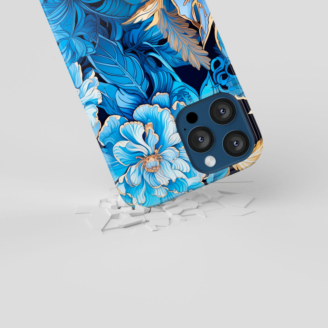 Indigo Petal -   iPhone 14 Plus - Phonecase By Lollobello