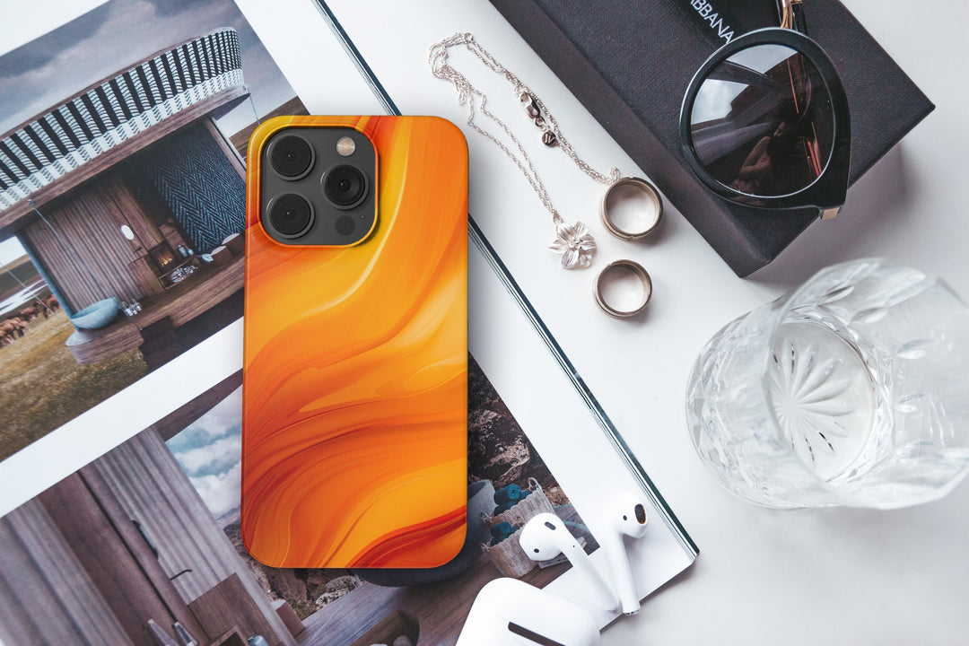 Amber Flare -   iPhone 13 mini - Phonecase By Lollobello