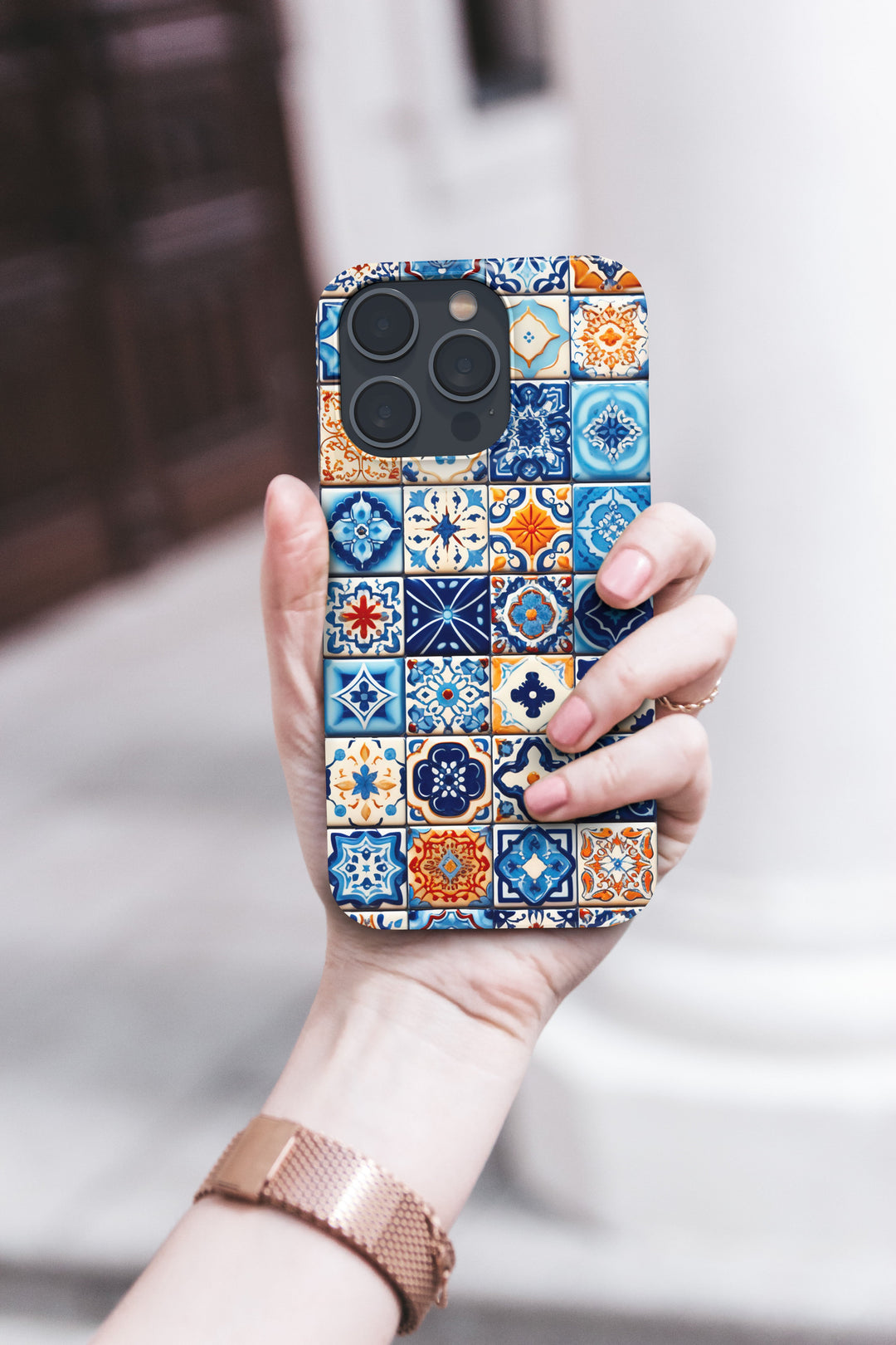 Ornamental Tiles -   Samsung Galaxy S21 Plus - Phonecase By Lollobello