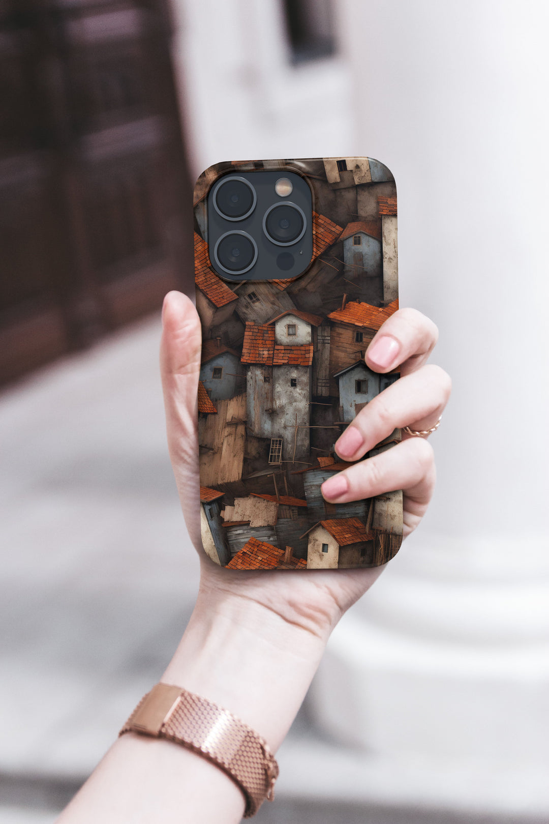 City -   iPhone 14 - Phonecase By Lollobello