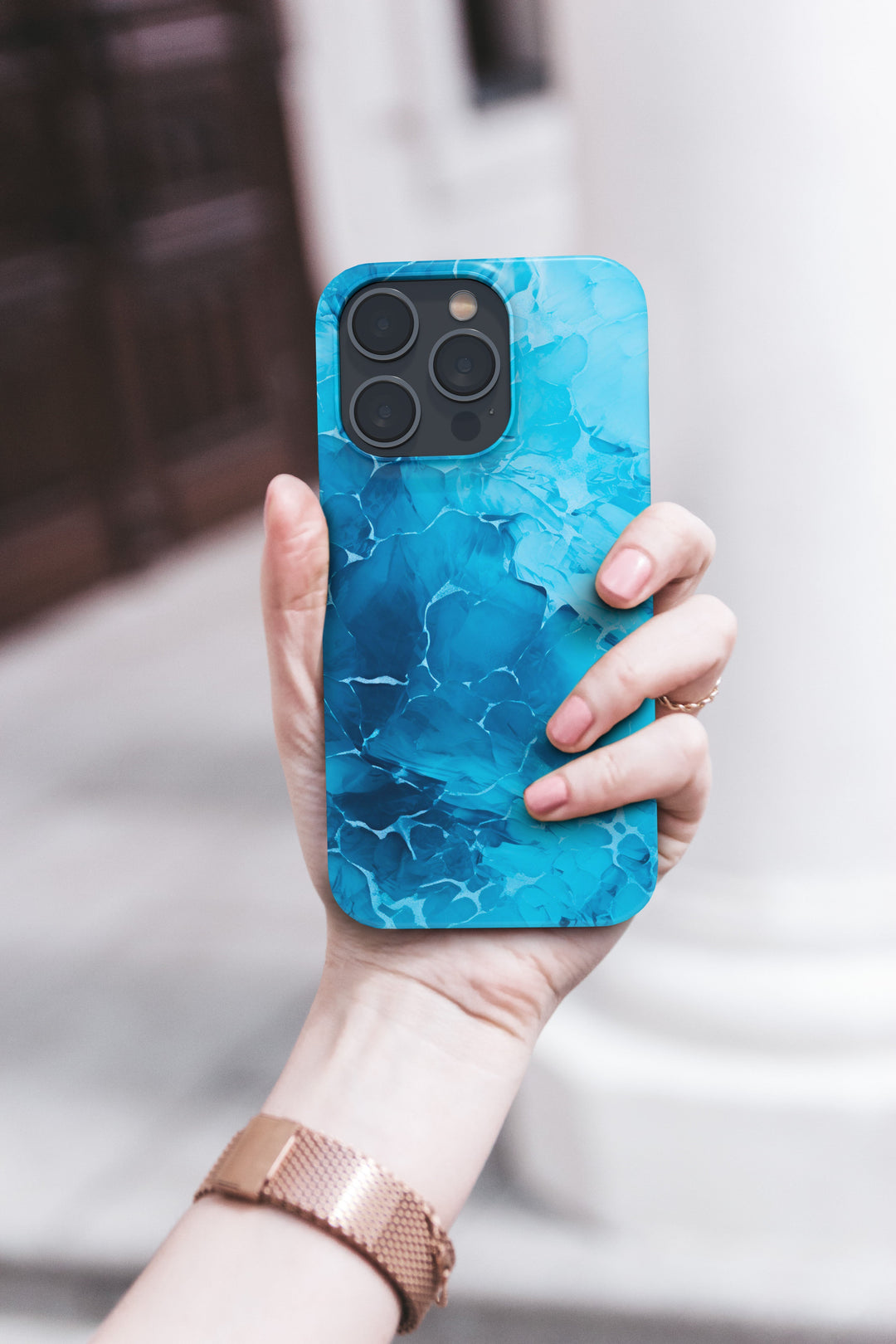 Ice Glacier -   iPhone 13 Pro Max - Phonecase By Lollobello