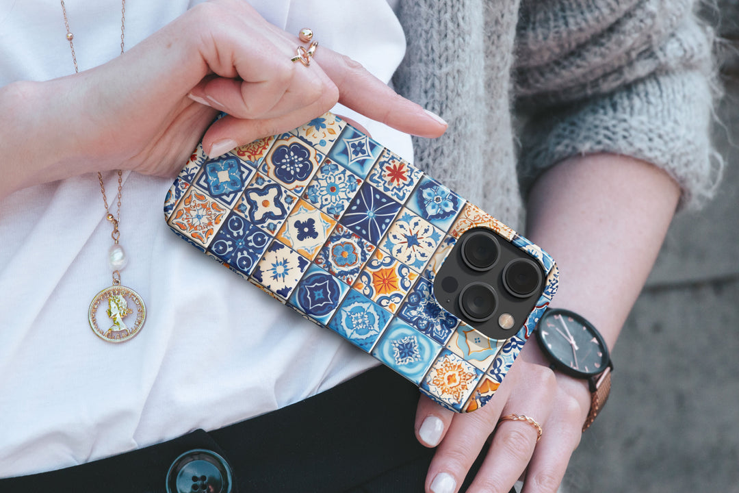 Ornamental Tiles -   iPhone 14 Plus - Phonecase By Lollobello