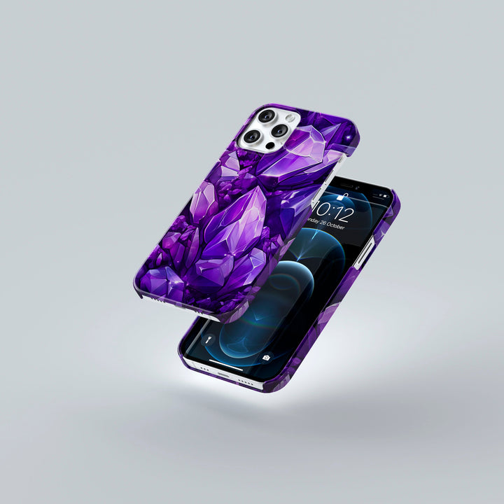 Amethyst Galore - iPhone XS - Telefonfodral från Lollobello