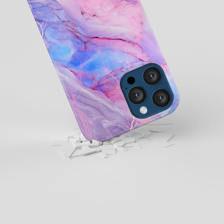 Marbleized Sakura -   iPhone 12 Pro - Phonecase By Lollobello