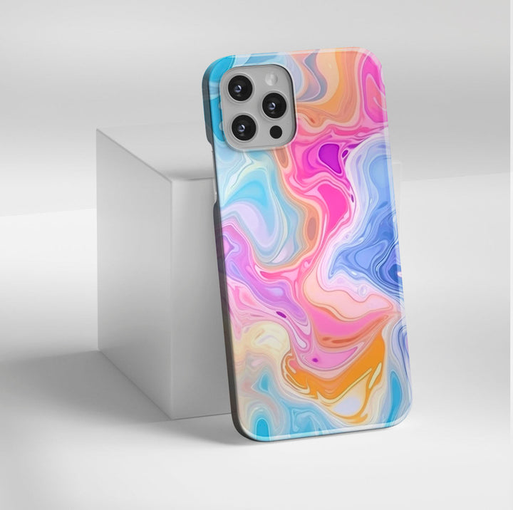 Cotton Candy Swirl -   iPhone 14 Pro Max - Phonecase By Lollobello